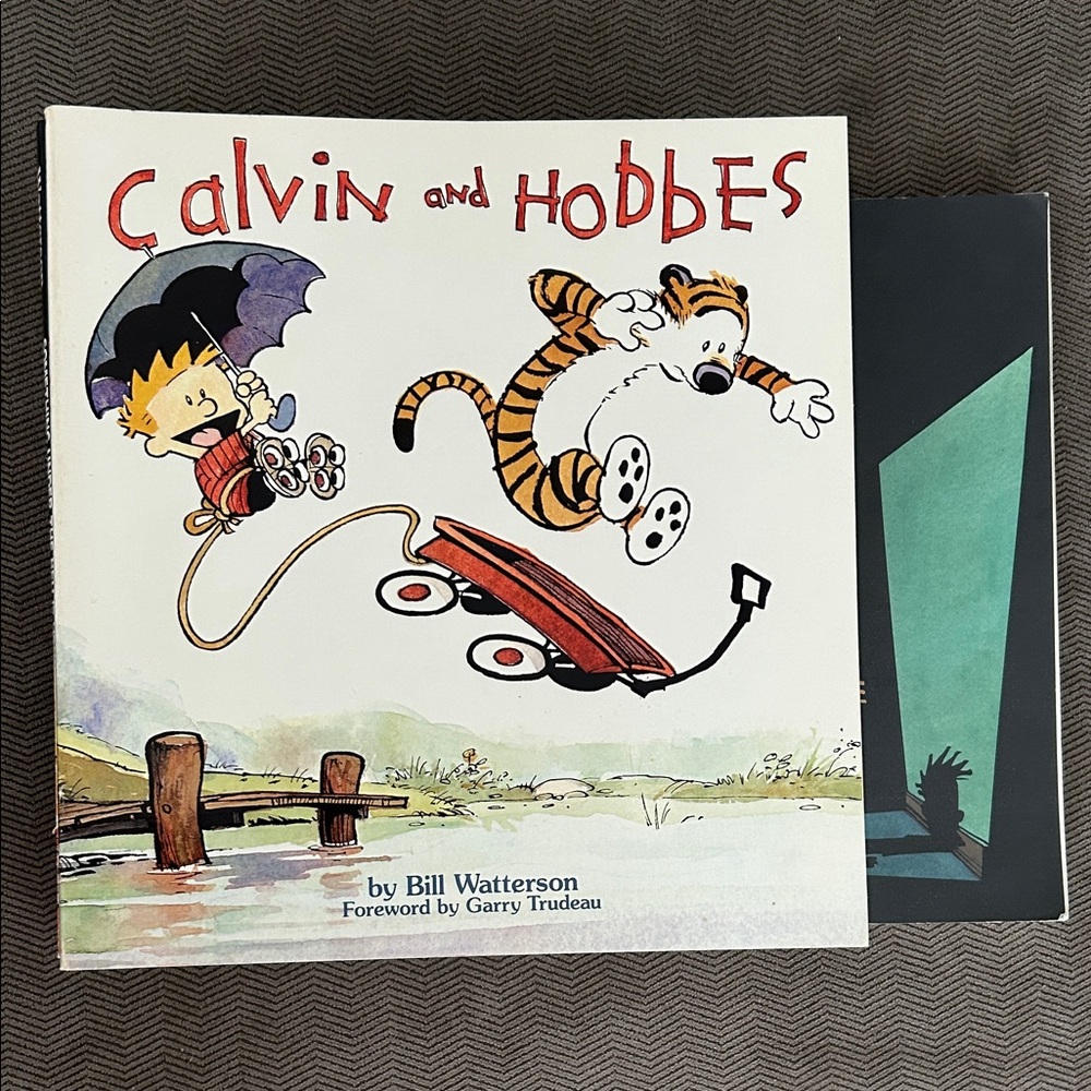 Lot of 8 Calvin & Hobbes soft cover books